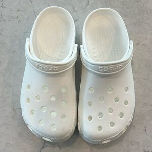 White Crocs